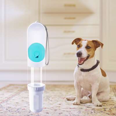 Portable Pet Dog Water Bottle 280MLfor Pet  Dogs Pet Product Travel Puppy Drinking Bowl Outdoor Water Dispenser Dog Feeder