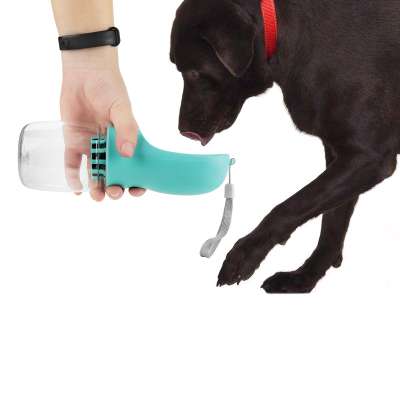 Dog Water Bottle Leak Proof Portable Travel Drink Cup with Bowl Dispenser for Pet Outdoor Walking Hiking Travelling