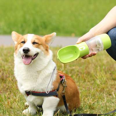 Lightweight And Big Trough Leak Proof Pet Dog Water Drinking Bottle