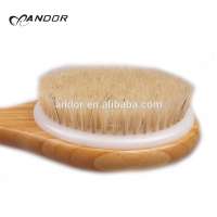 New products natural massage bath brushbath back brush detachable bath brush natural bristle dry skin body brush