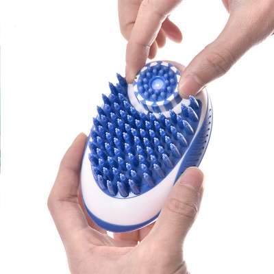 Pet Finishing Beauty Comb Gentle Hair Removal Brush Tool Comfortable Massager Shower Tool