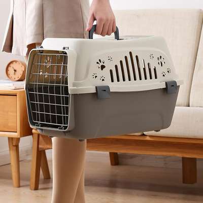 WahShing Hot Selling Portable Dog Cages Crates Multicolor Folding Pet Dog Carrier Crate