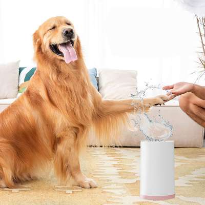 S Washer Dog Paw Cleaner Silicone Pet Paw Cleaner Brush Cup Quick Wash Muddy Paws Cup